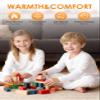 Zando Toddler Thermal Underwear Set for Kids 3T - Toddler Thermal Set 3T Kids Long Johns for Boys Girls Winter Base Layer Fleece Long Underwear for Skiing Cold Weather Sleeping Black Large (100) view 2