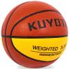 KUYOTQ 3LBS 29.5" Weighted Training Basketball Size 7 Composite Indoor Outdoor Heavy Training Basketball 29.5" for Improving Ball Handling Dribbling Passing and Rebounding Skill view 2