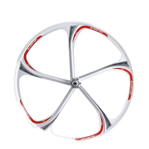 26inch 5spoke Bike Rims,26inch City Bike Wheels, lightest and Strongest Magnesium Alloy Material Mountain Bike Rims Magnesium Alloy Material(one Front)