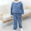 Aislor Toddler Kids Boys Girls Velvet Cute Ear Hoodie Hooded Tracksuit Sweatshirt Pullover Top with Sweatpants Outfit Blue 1 7-8 Years view 2