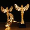 Lady with Wing Achievement Trophy Award Gold Award Trophy Large Award Trophy Cup,Resin Award Trophy for Party, Competitions, Gold Trophy Cup (Color : Gold, Size : 11 * 3.53") view 4