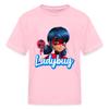 Spreadshirt Miraculous Merchandise Ladybug Friends with Tikki Kid's T-Shirt, L, Pink view 1