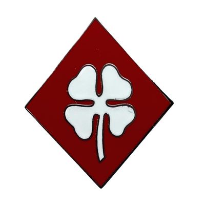 USA 4th Infantry Division Insignia Hat or Lapel Pin H14890 F3D20Z