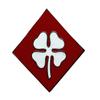 USA 4th Infantry Division Insignia Hat or Lapel Pin H14890 F3D20Z view 1