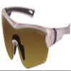 Bobster Stella Small Frames Sunglasses with Foam, Matte Rose Gold Frame, Brown Gradient Lens. view 1