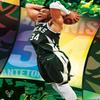 Trends International NBA Milwaukee Bucks - Giannis Antetokounmpo 21 Wall Poster, 22.375" x 34", Premium Poster & Push Pin Bundle view 4