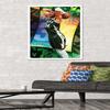 NBA Milwaukee Bucks - Giannis Antetokounmpo 21 Wall Poster, 34L" x 22.4W", White Framed Version view 2