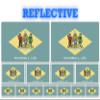 13 Pack Delaware Flags | (x2) 4x2 inch, (x4) 2x1 inch, (x7) 1x.5 inch Flag Stickers | Country State Flags Pack Stickers for Cars, Trucks, Laptops, Bikes, Toolboxes, Skateboards, Windows and More view 1