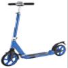 New Bounce Kick Scooter for Teens & Adults - Foldable Big Wheel Scooter for Ages 10+ - Adjustable Handlebar - 200 lb Capacity Blue view 1