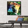 NBA Milwaukee Bucks - Giannis Antetokounmpo 21 Wall Poster, 34L" x 22.4W", Black Framed Version view 2