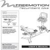 Owner Manual CC7228 Works W FreeMotion FMEX2256P-GR0 FMEX2506P-GR0 Stationary Bike view 2