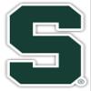 Michigan State Spartans 4 Inch Vinyl Decal Sticker Officially Licensed Collegiate Product view 1
