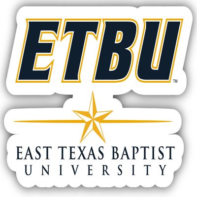 East Texas Baptist University 4 Inch Vinyl Decal Sticker Officially Licensed Collegiate Product