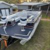 PONTOON BOAT SOLUTIONS, Pontoon Boat Canvas Solution 12'-18' with a 3" Rise view 4