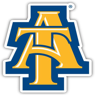 North Carolina A&T State Aggies 2 Inch Vinyl Decal Sticker Officially Licensed Collegiate Product