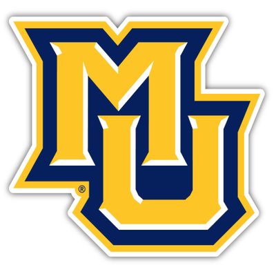 Marquette Golden Eagles 2 Inch Vinyl Decal Sticker Officially Licensed Collegiate Product