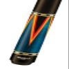 Viking Valhalla 300 & 400 Series 2 Piece 58 Pool Cue Stick (20oz, VA486) view 2