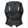 Design by Olivia Women's Dressy Casual Versatile Racerback Vest Three Button Tuxedo Suit Waistcoat Charcoal L view 3