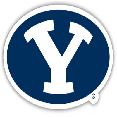 Brigham Young Cougars 4 Inch Vinyl Decal Sticker Officially Licensed Collegiate Product