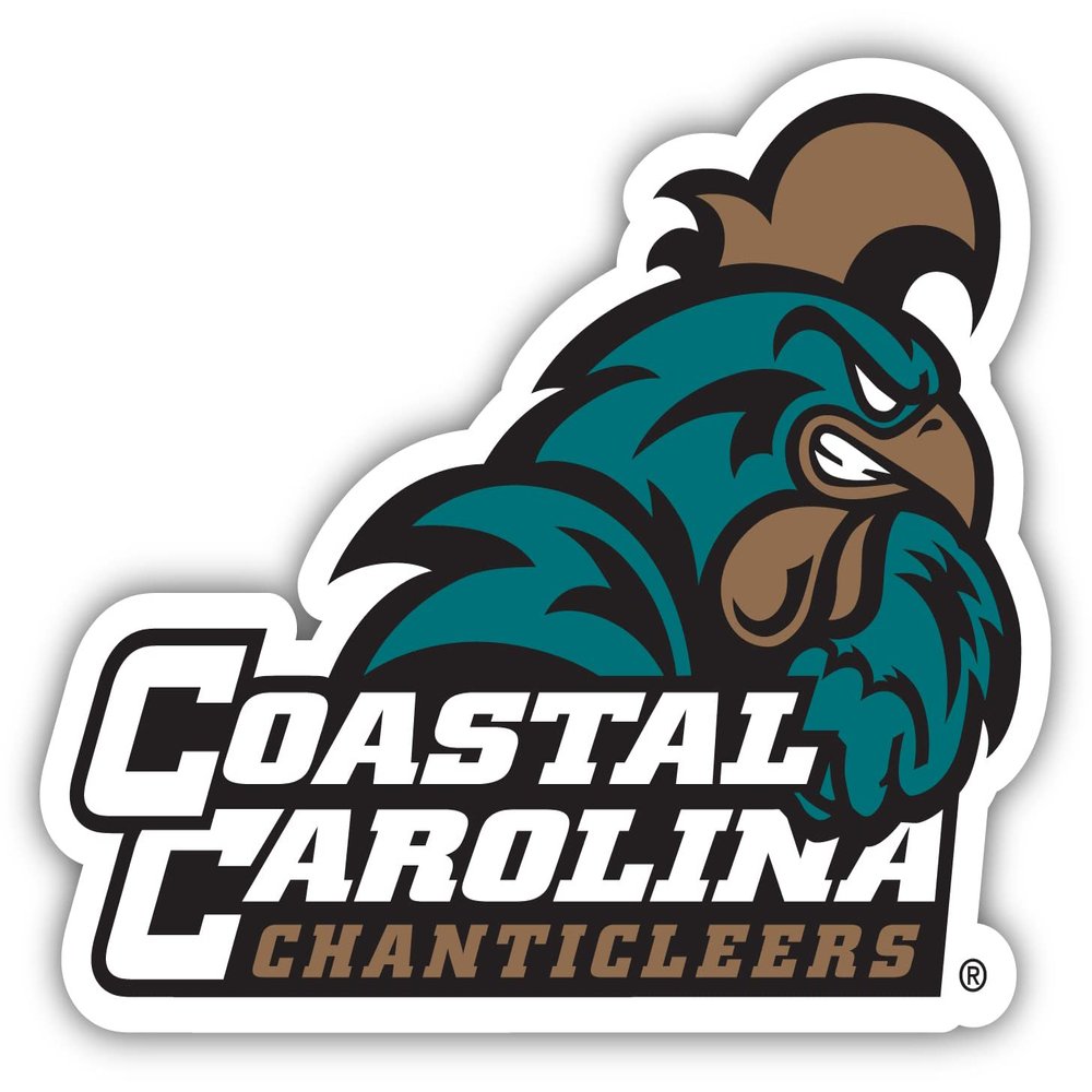 Coastal Carolina University 2 Inch Vinyl Decal Sticker Officially Licensed Collegiate Product