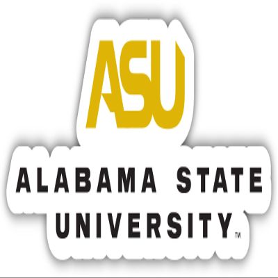 Alabama State University 4 Inch Vinyl Decal Sticker Officially Licensed Collegiate Product