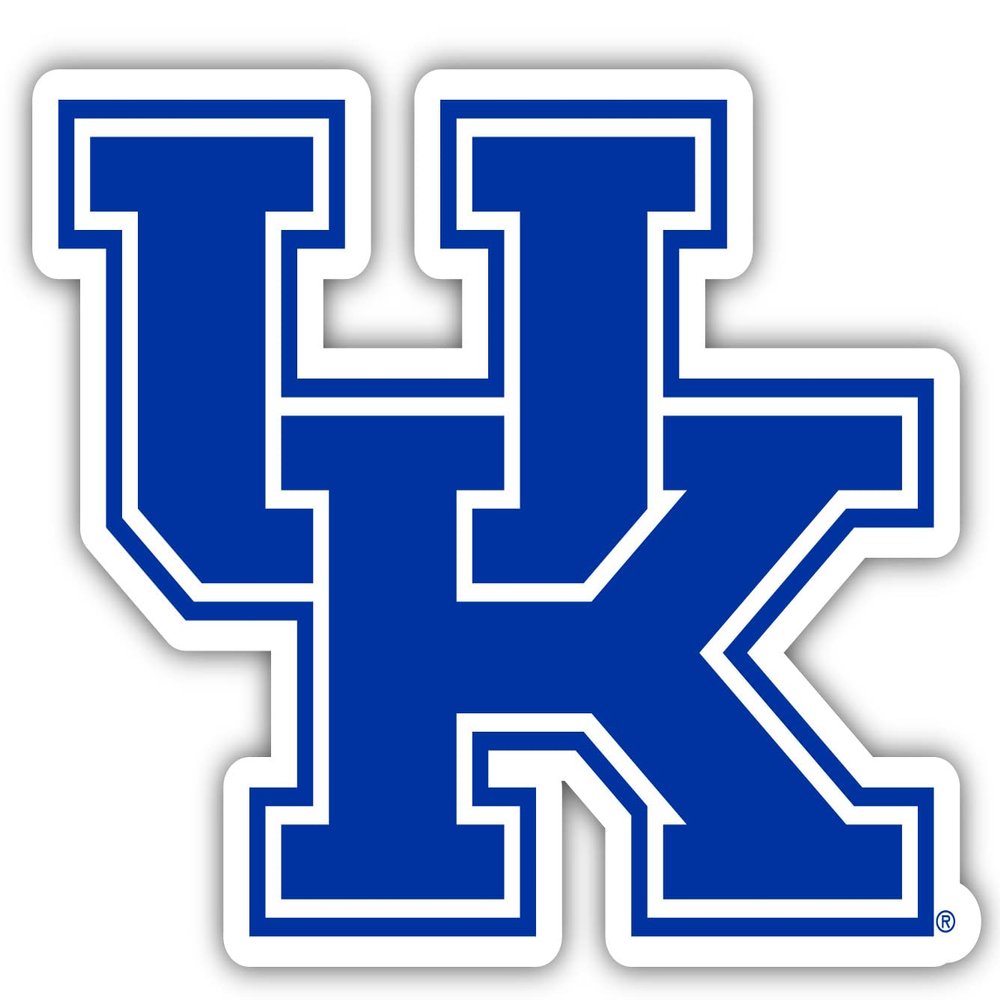 Kentucky Wildcats 4 Inch Vinyl Decal Sticker Officially Licensed Collegiate Product