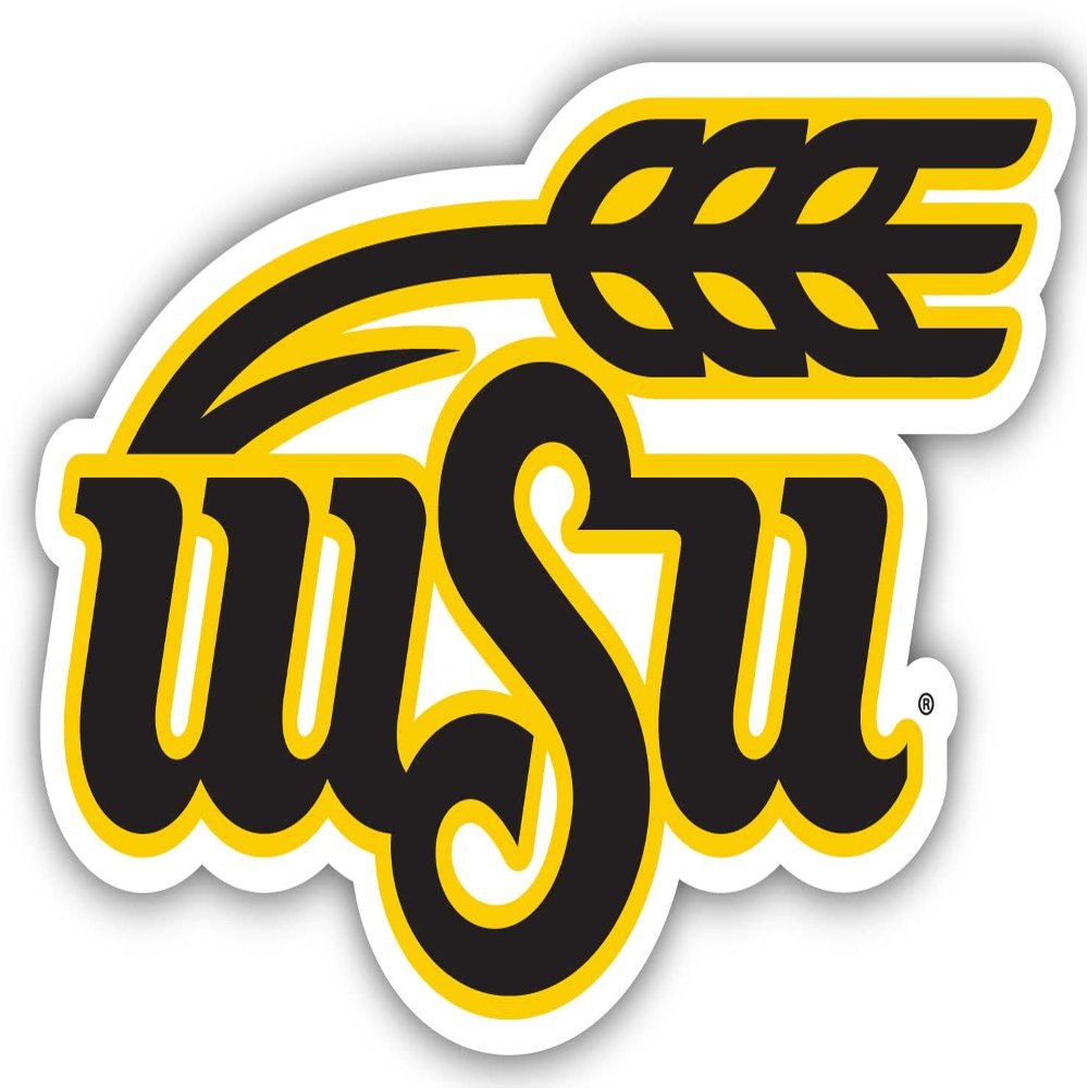 Wichita State Shockers 2 Inch Vinyl Decal Sticker Officially Licensed Collegiate Product