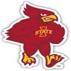 Iowa State Cyclones 6 Inch Vinyl Decal Sticker Officially Licensed Collegiate Product view 1