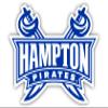 Hampton University 2 Inch Vinyl Decal Sticker Officially Licensed Collegiate Product view 1