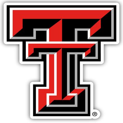 Texas Tech Red Raiders 4 Inch Vinyl Decal Sticker Officially Licensed Collegiate Product