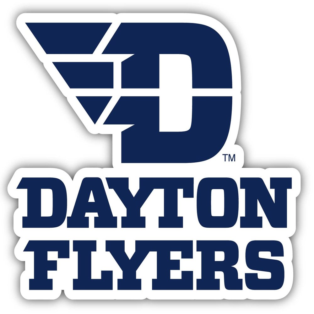 Dayton Flyers 10 Inch Vinyl Decal Sticker Officially Licensed Collegiate Product