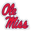 Mississippi Rebels Ole Miss 10 Inch Vinyl Decal Sticker Officially Licensed Collegiate Product view 1