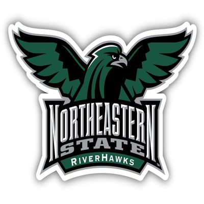 Northeastern State University Riverhawks 2 Inch Vinyl Decal Sticker Officially Licensed Collegiate Product