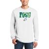 AL1346 - FGCU Eagles Tie Dye Type Long Sleeve T Shirt - Medium - White view 4