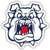 Fresno State Bulldogs 10 Inch Vinyl Decal Sticker Officially Licensed Collegiate Product view 1