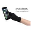 PitLite Touchscreen Knit Gloves Winter Magic Stretch Gloves Unisex Warm Full Fingers Touch Screen Gloves (2 Pairs, Black_Touchscreen) view 4
