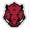 Arkansas Razorbacks 12 Inch Vinyl Decal Sticker Officially Licensed Collegiate Product