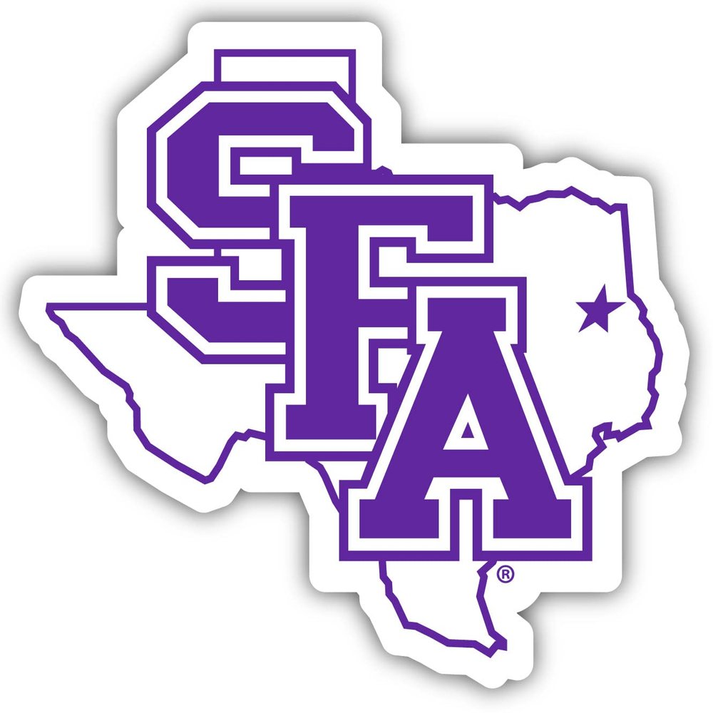 Stephen F. Austin State University 2 Inch Vinyl Decal Sticker Officially Licensed Collegiate Product