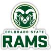 Colorado State Rams 4 Inch Vinyl Decal Sticker Officially Licensed Collegiate Product