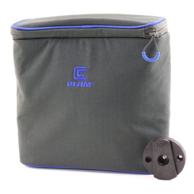 CLAM ClamLock Cooler Bag  Insulated Ice Fishing Cooler for Drinks, Bait & Snacks  Mounts to ClamLock System  Model 15950