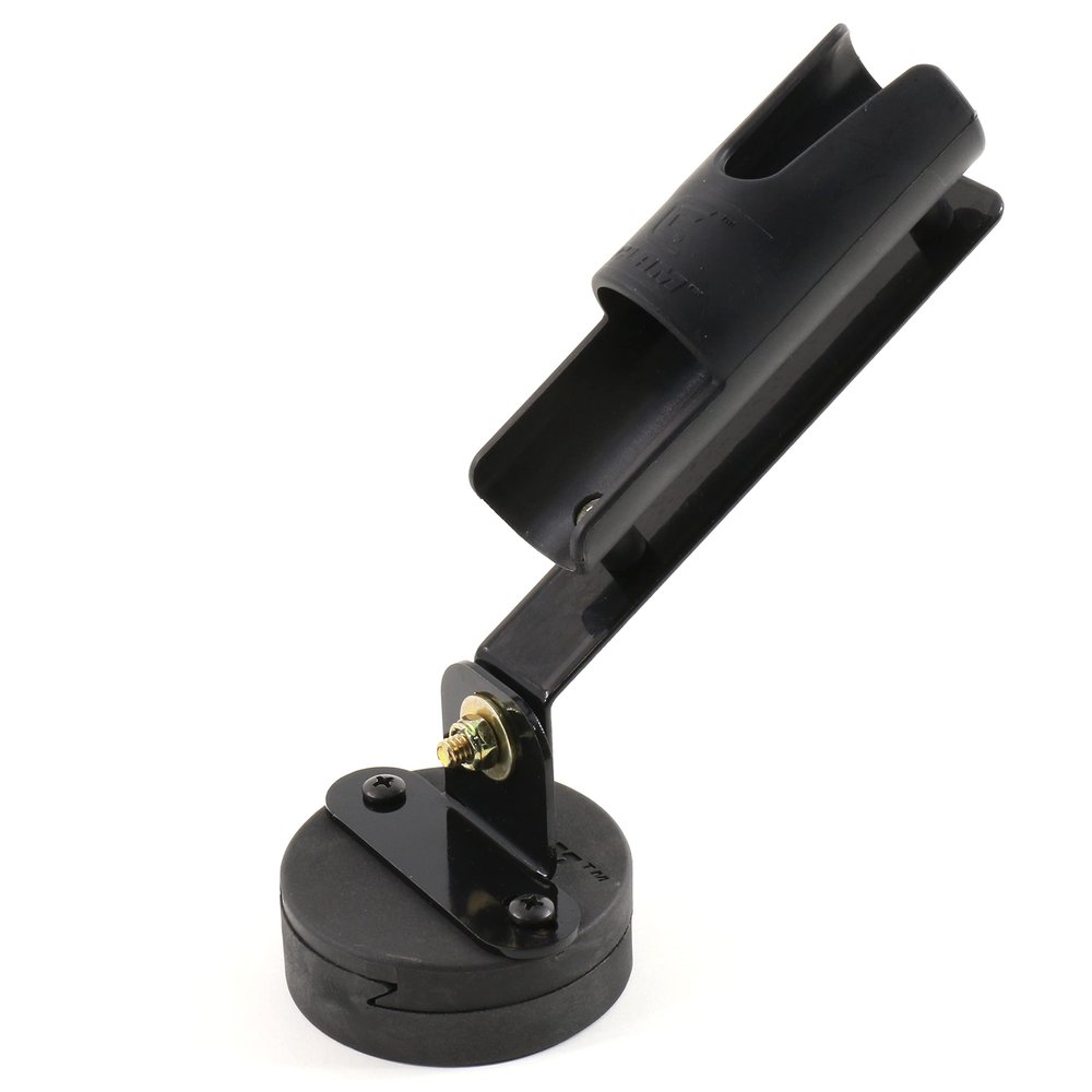 CLAM 15814 Ice Fishing Rod Holder with ClamLock  Quick-Swap Design for Secure Rod Storage  Fits Hub Shelters, Flip-Over Tubs & Hard Walls  Versatile Fishing Shelter Accessory