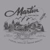 Big Mouth Martin T-Shirt (Small) Dark Grey view 3