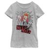 Fifth Sun Disney Muppets Beaker Meep Girls Short Sleeve Tee Shirt, Athletic Heather, Medium view 1