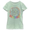 Fifth Sun girls Disney Muppets Be Yourself Short Sleeve Tee T Shirt, Mint, X-Small US view 1