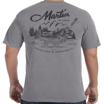 Big Mouth Martin T-Shirt (XL) Dark Grey