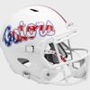 Florida Gators Stars and Stripes 2021 White Speed Full Size Replica Football Helmet