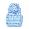 0-4 Years Toddler Baby Bear Ears Hooded Vest Boys Girls Cartoon Windproof Coat Hooded Warm Outerwear Waistcoat Light Blue view 2