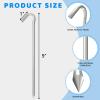 MySit 9" Tent Stakes, Metal Inflatable Stakes 30 Pack, Heavy Duty Galvanized Tent Stakes Metal, Tent Pegs Ground Trap Camping Stakes for Inflatables, Outdoor Decorations view 2