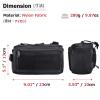Azarxis Tactical Pouch Multi-Purpose Large Capacity Increment Utility Pouch Short Trips Bag (Black) view 2