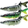 TRUSCEND Swimmax Fishing Lures with BKK Hook Easy Catch: Wiggling, Vibrating, Rattling Gurgling, Heavy-Duty Dyneema Fiber Jointed Swimbaits for Bass, Trout, Walleye, CrappieIdeal for Family Fishing view 1